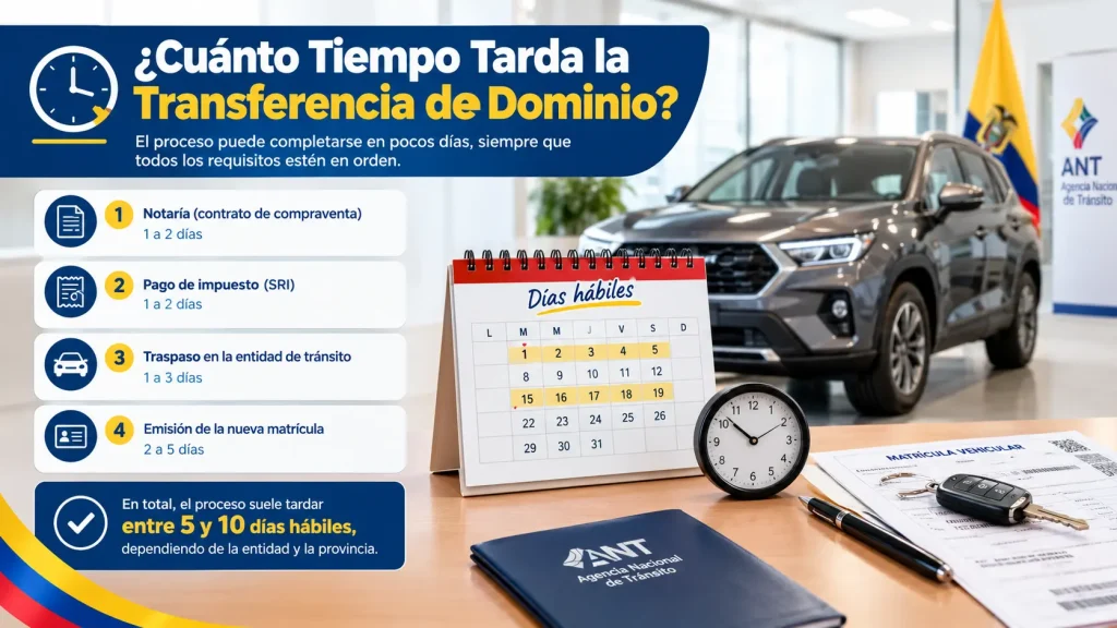 ¿Cuánto Tiempo Tarda la Transferencia de Dominio ¿Cuánto Tiempo Tarda la Transferencia de Dominio